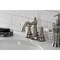 Kingston Brass 4Inch Centerset Bathroom Faucet with Brass PopUp, Brushed Nickel FSC1608APL - alternate 2